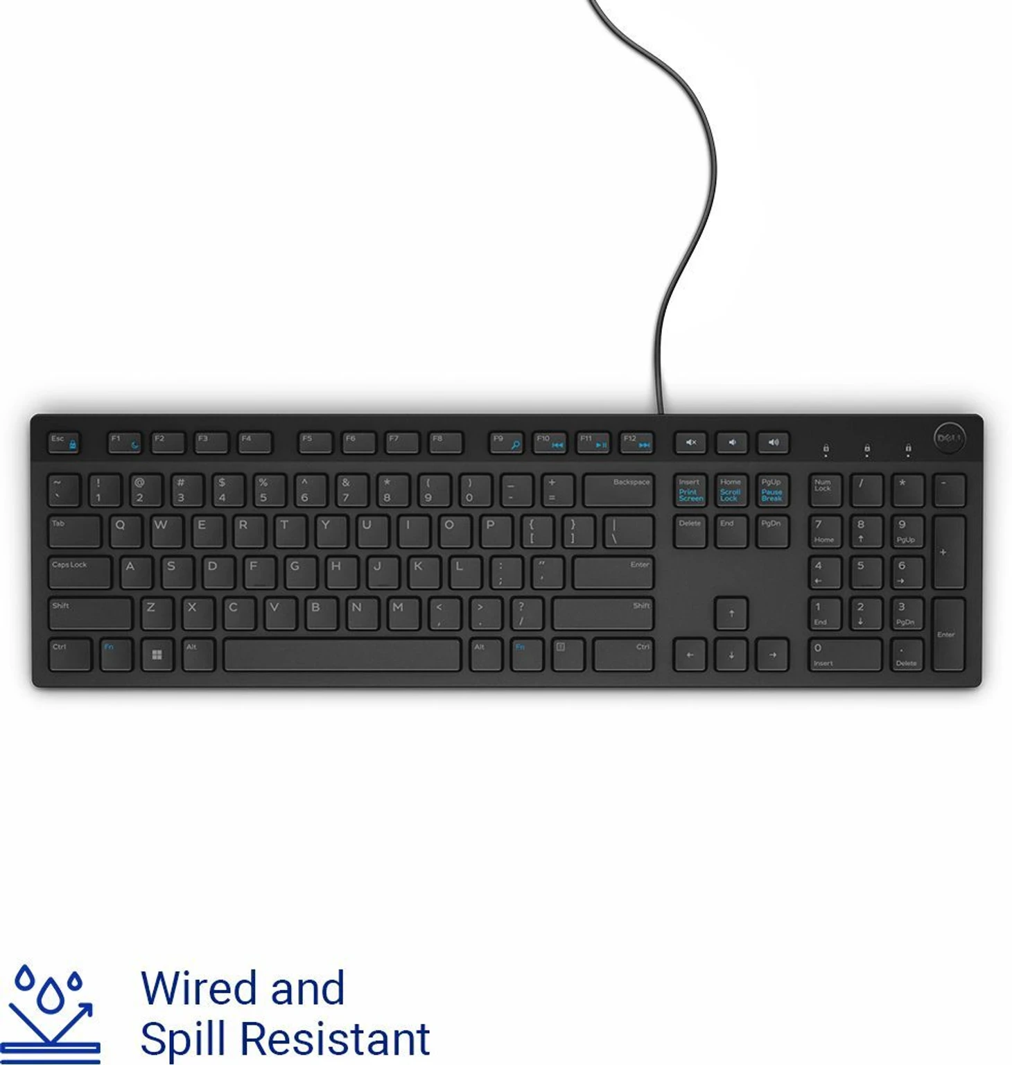 DELL KB216 Multimedia Keyboard with USB Interface