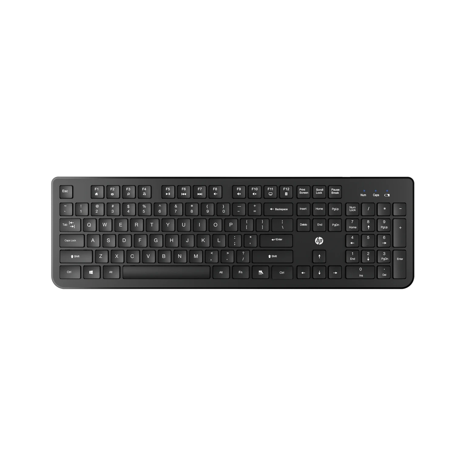 HP K290 Bluetooth Standard Laptop Keyboard Compatible with Desktop, Laptop, Mac (Black)