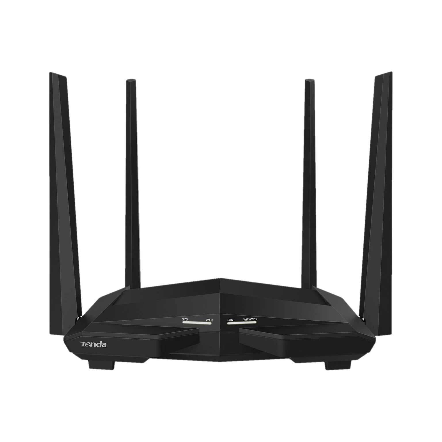 TENDA AC10 AC1200 Gigabit Wireless Router 5 GHz, 2.4 GHz 1200 Mbps Wifi Speed Dual Band External Antenna Ethernet 