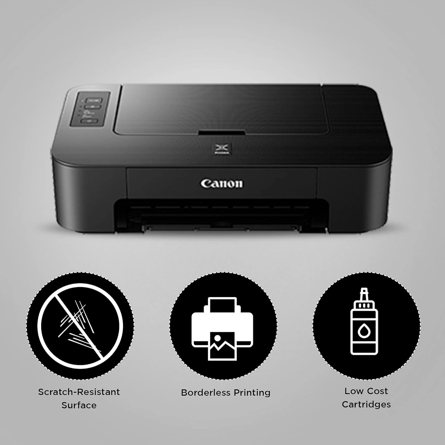 Canon Pixma TS207 Single Function Inkjet Printer (Black) view 6