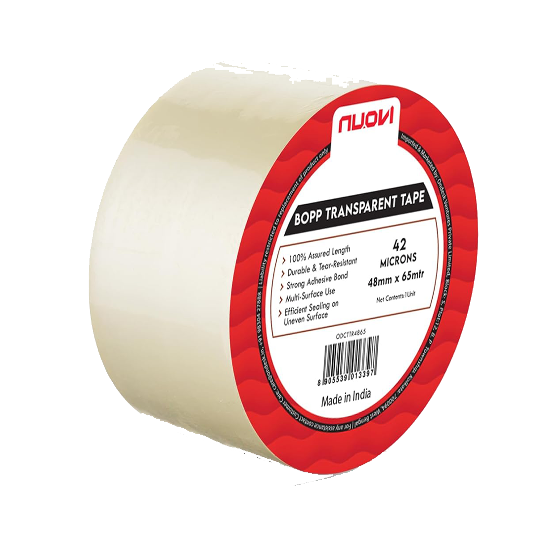 BOPP Transparent Tape | 65meter Length X 48mm Width |