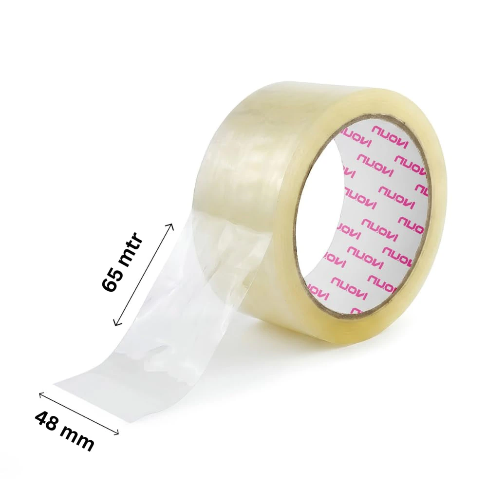 BOPP Transparent Tape | 65meter Length X 48mm Width | view 2