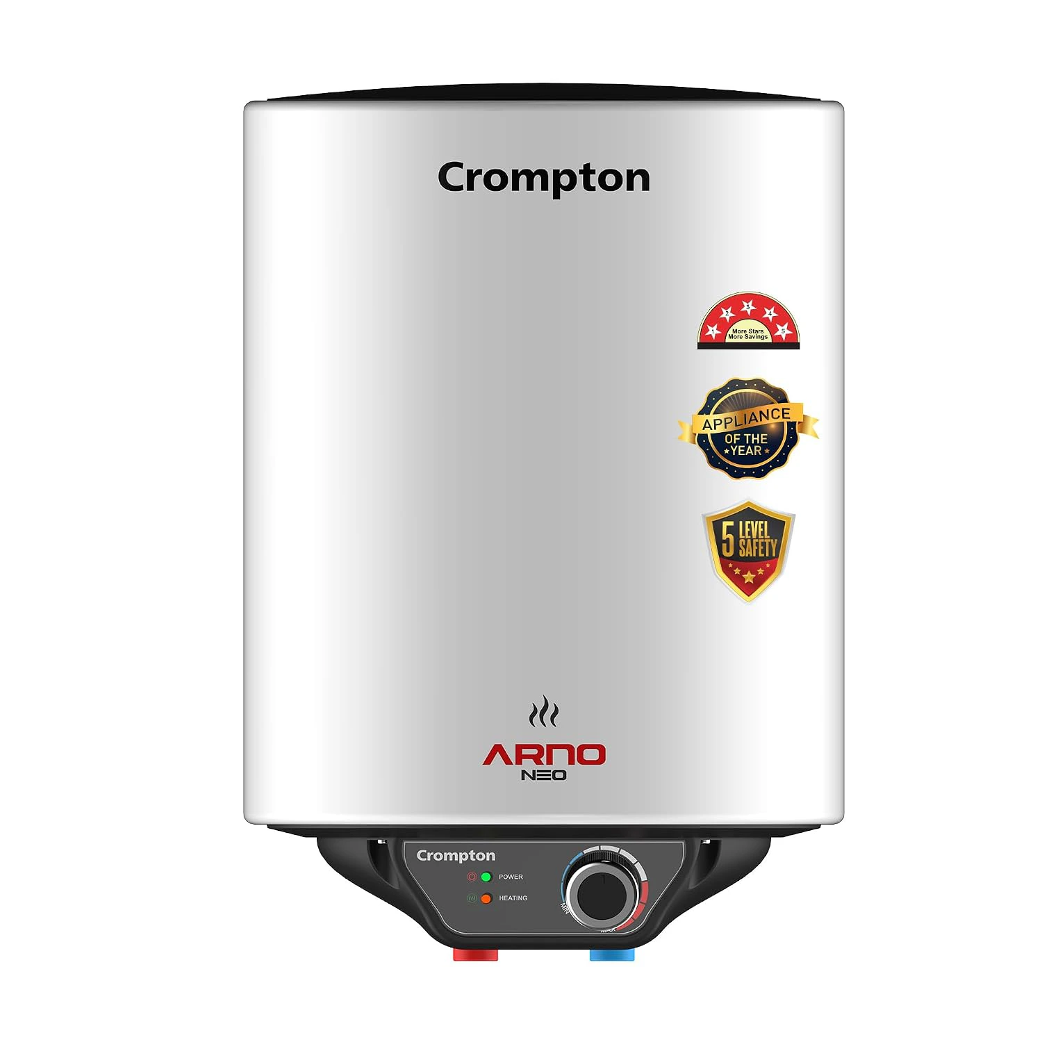 Crompton 15 L Storage Water Geyser | 5 Star BEE Energy Rating