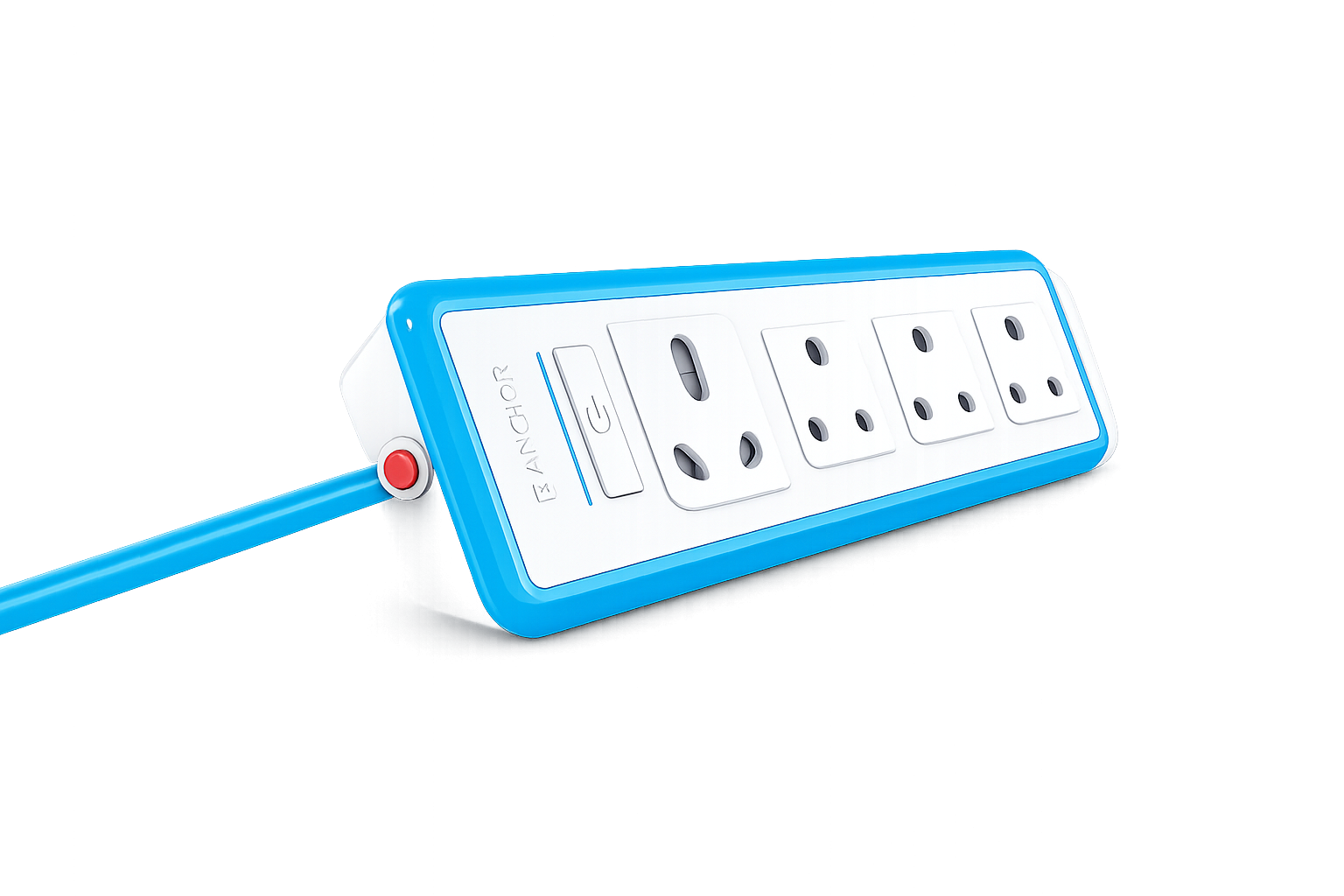 Anchor by Panasonic 16A 4 Socket Extension Board