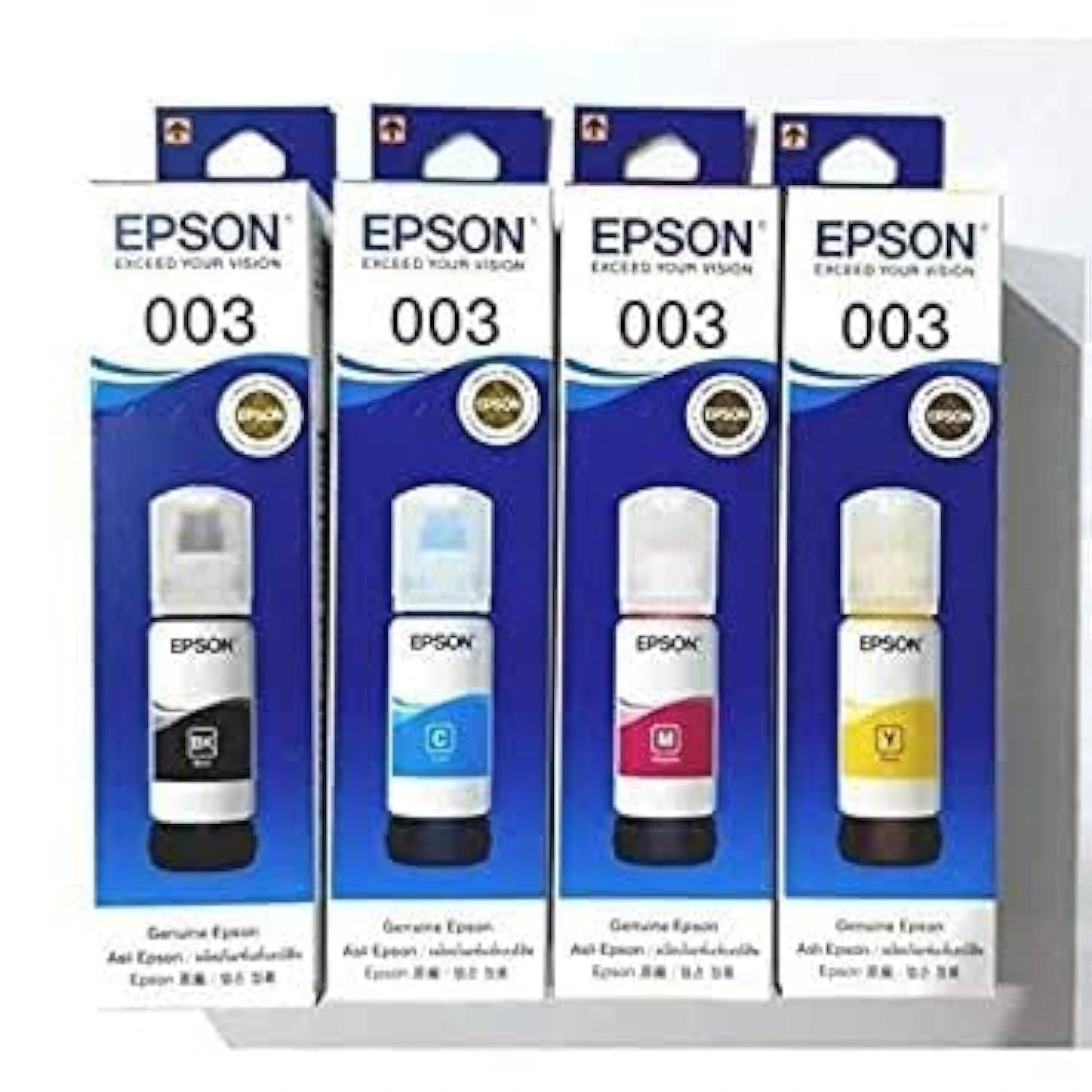 Epson 003 65ml Ink Bottle (Magenta, Yellow, Cyan, Black) view 2