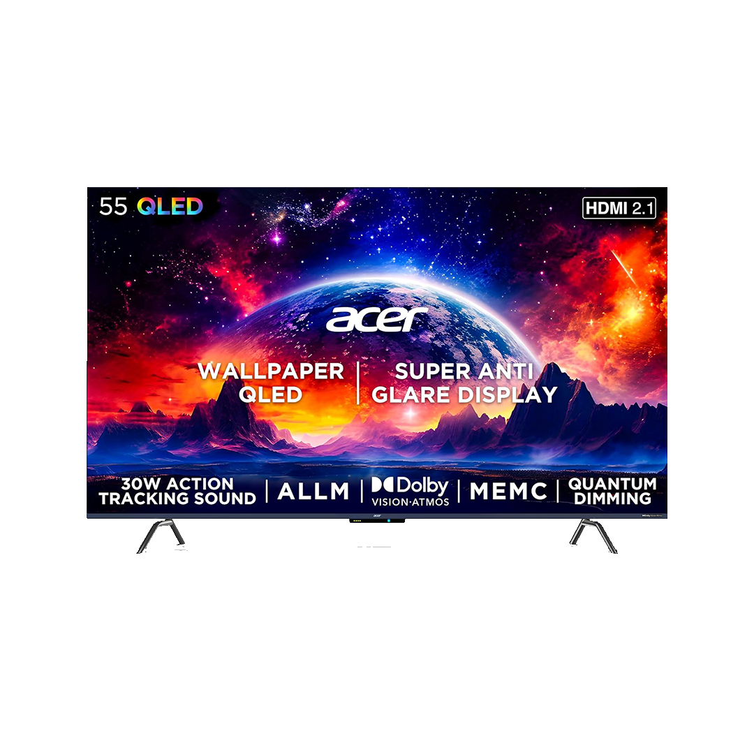 Acer 139 cm (55 inches) W Series 4K Ultra HD QLED Smart Android TV