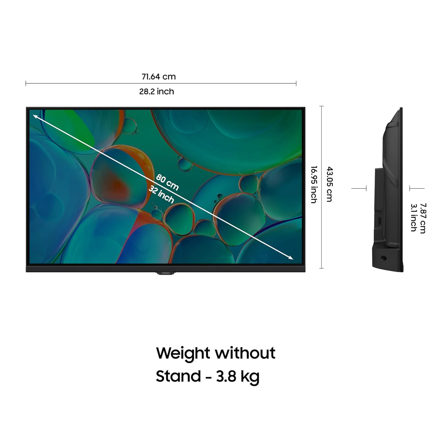 Samsung 80 cm (32 inches) HD Smart LED TV view 4
