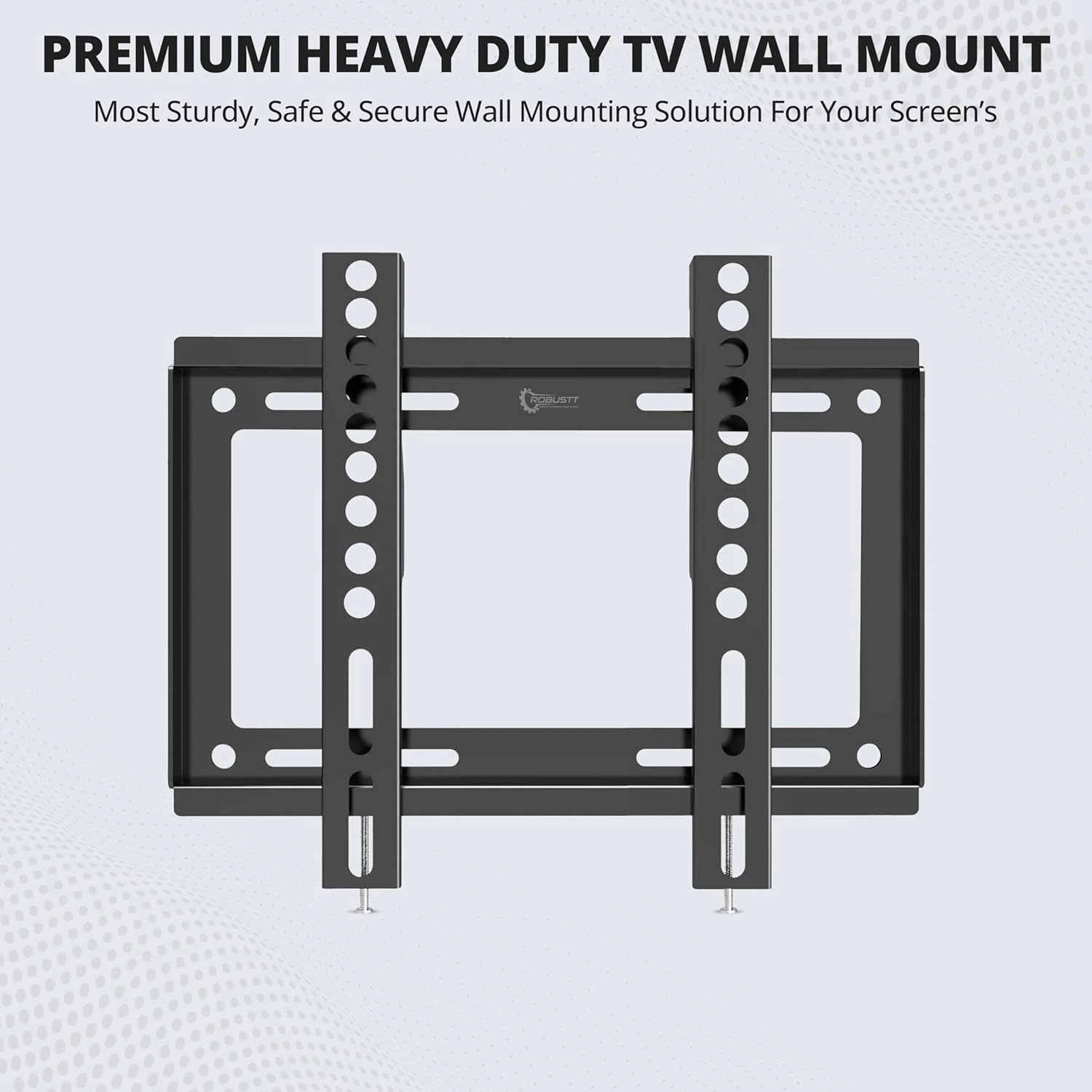 TV Wall Mount Bracket for 14-42 Inches LED/HD/Smart TVs | Pack of 1 view 2