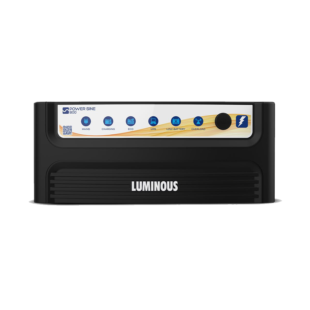 Luminous Power Sine 800 Pure Sine Wave Inverter for Home,Office & Shops | 700VA Inverter