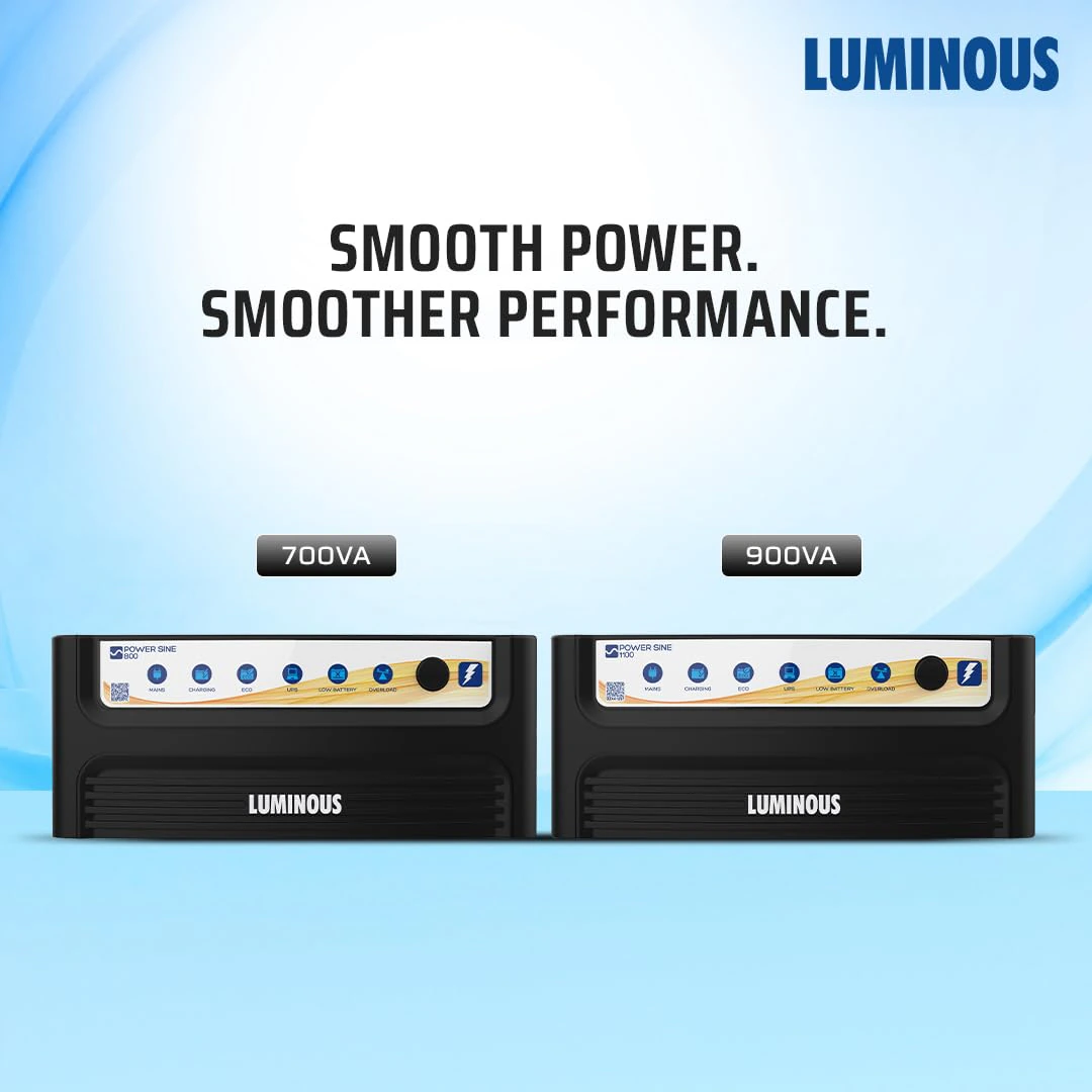 Luminous Power Sine 800 Pure Sine Wave Inverter for Home,Office & Shops | 700VA Inverter view 6