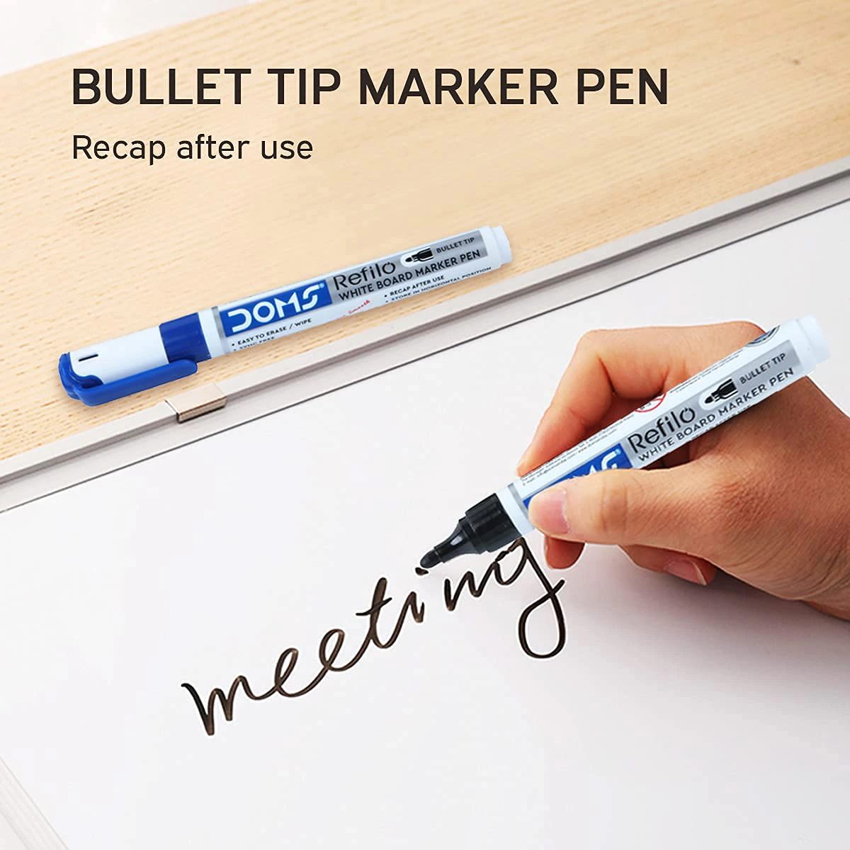 Whiteboard Duster Marker Set | Easy to Wipe | view 4