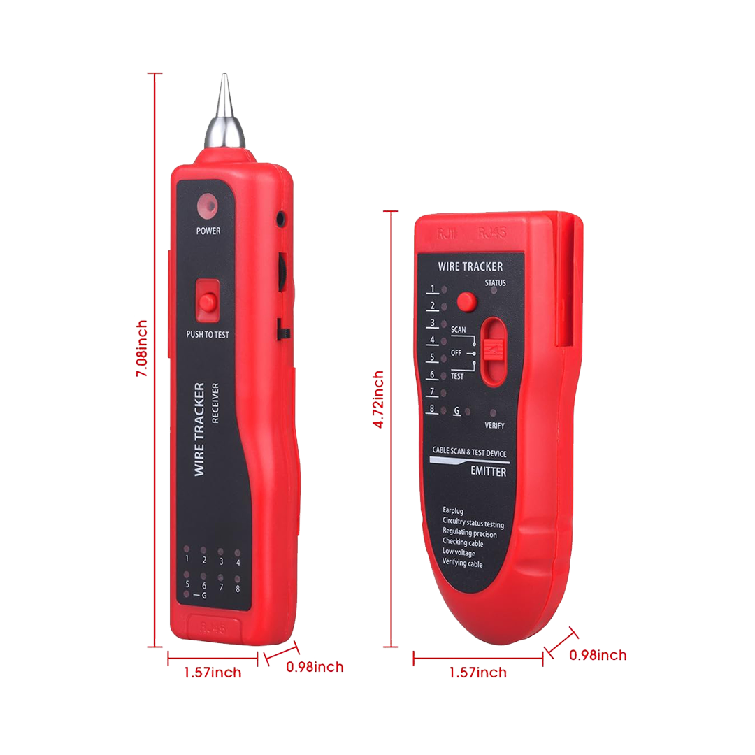 Ethernet Wire Tracker | Network Cable Tester | RJ11 RJ45 CAT5