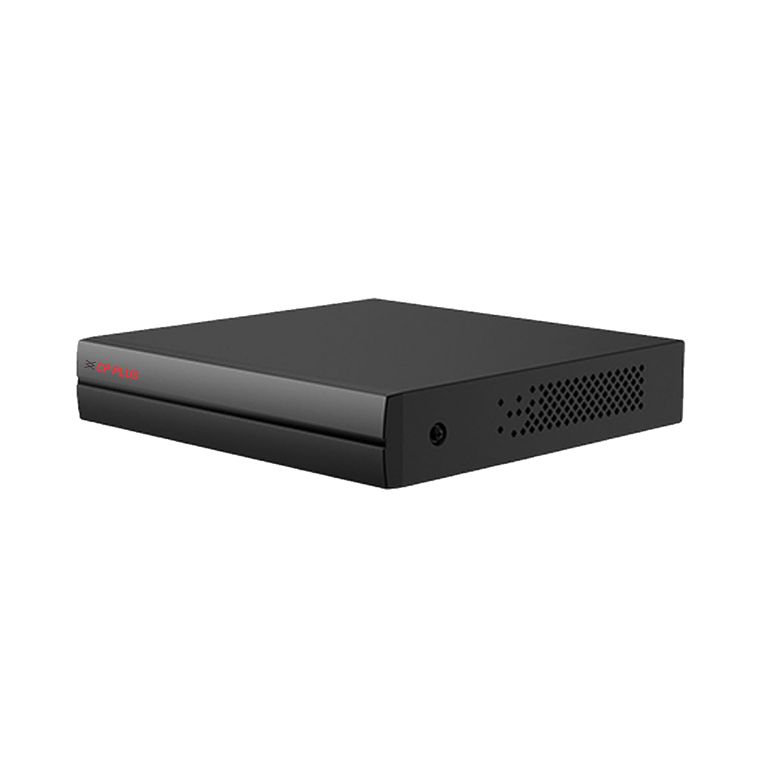 8-Channel Full HD DVR | H.265+ Compression | Supports Up to 2MP Cameras | Black