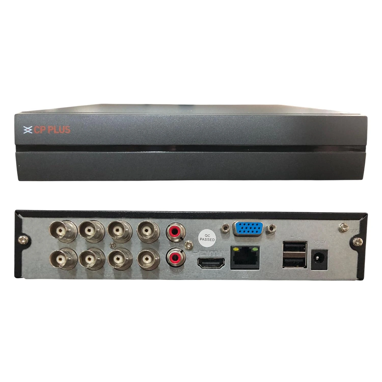 8-Channel Full HD DVR | H.265+ Compression | Supports Up to 2MP Cameras | Black view 2