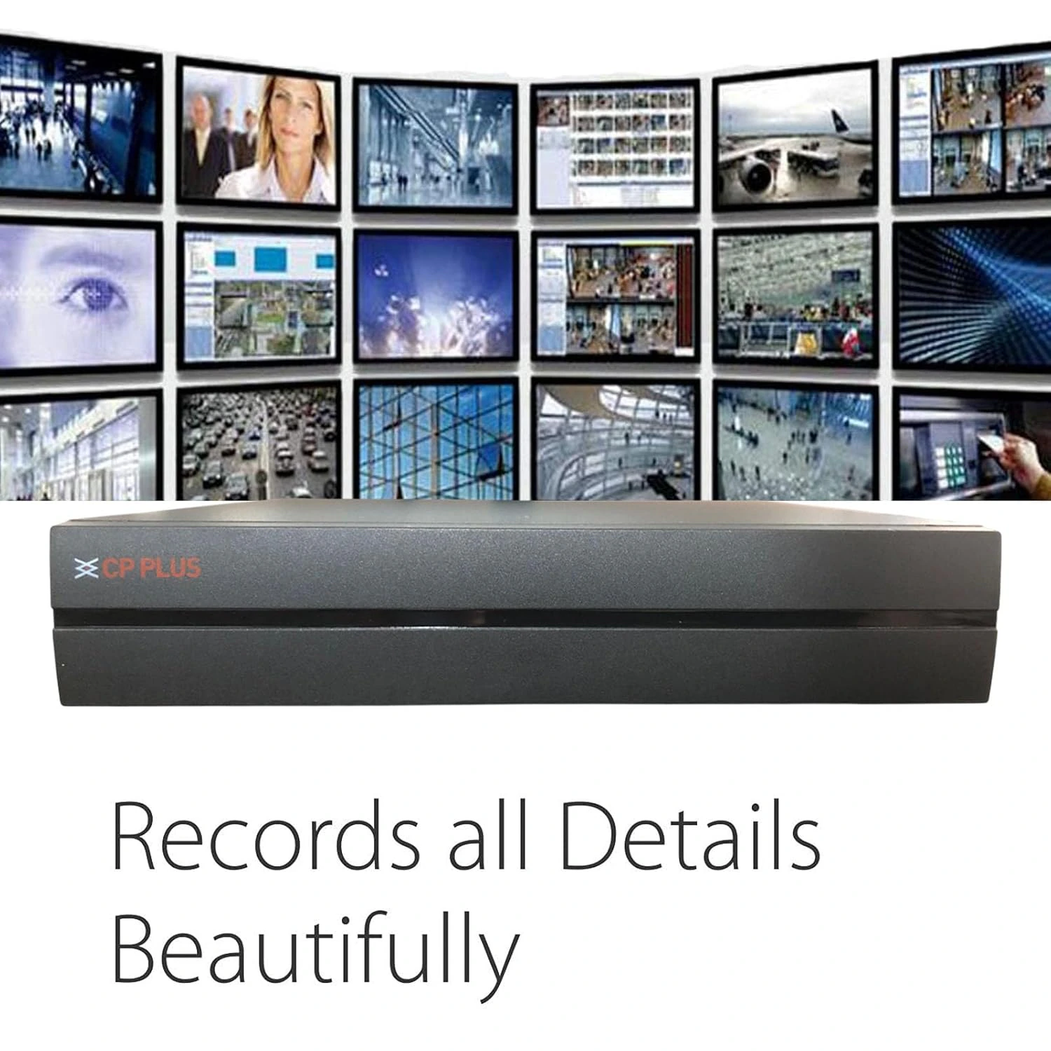 8-Channel Full HD DVR | H.265+ Compression | Supports Up to 2MP Cameras | Black view 4