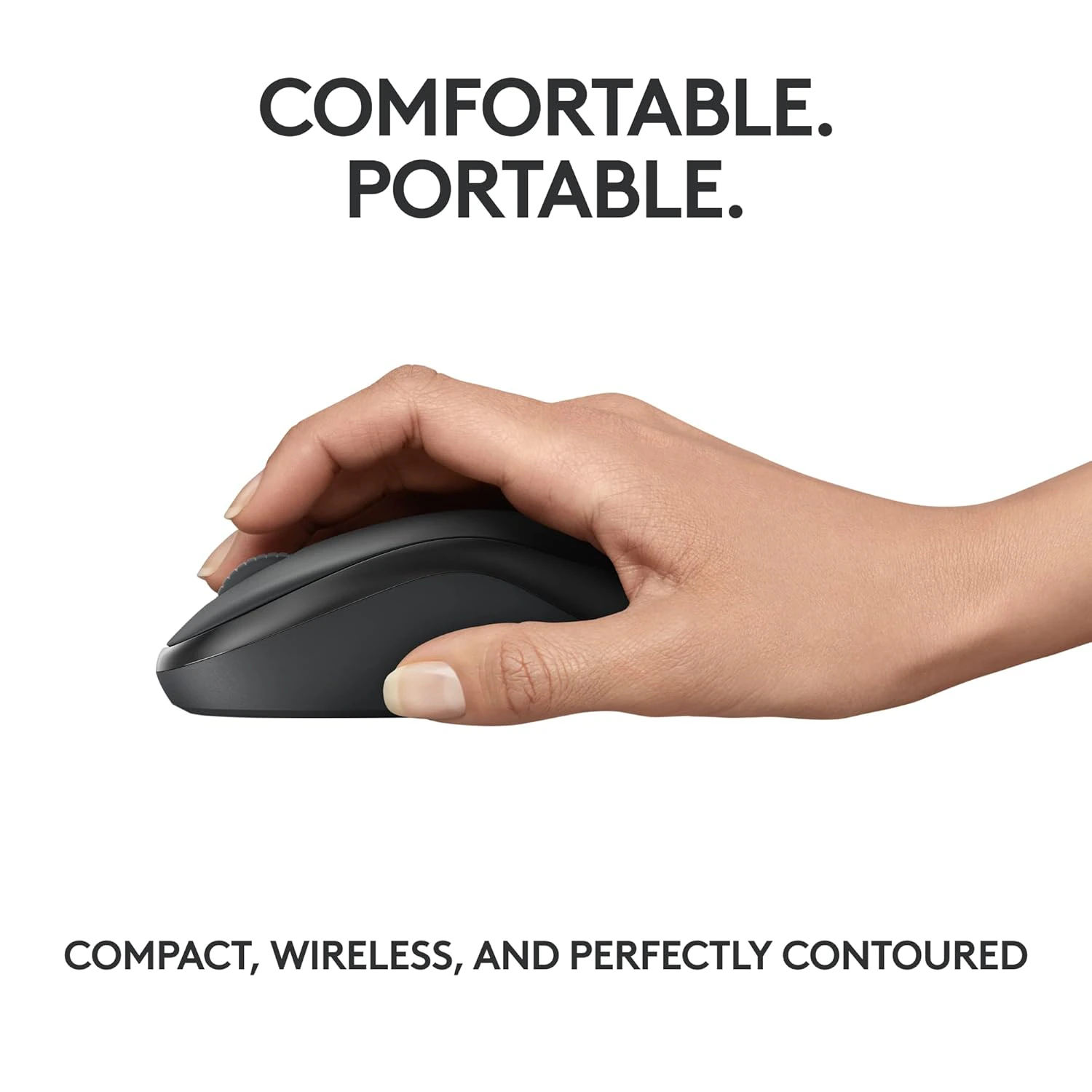 Logitech M240 Silent Bluetooth Mouse | Compact Wireless Mouse | Smooth Tracking | 18-Month Battery | Windows, macOS & ChromeOS | Graphite view 5