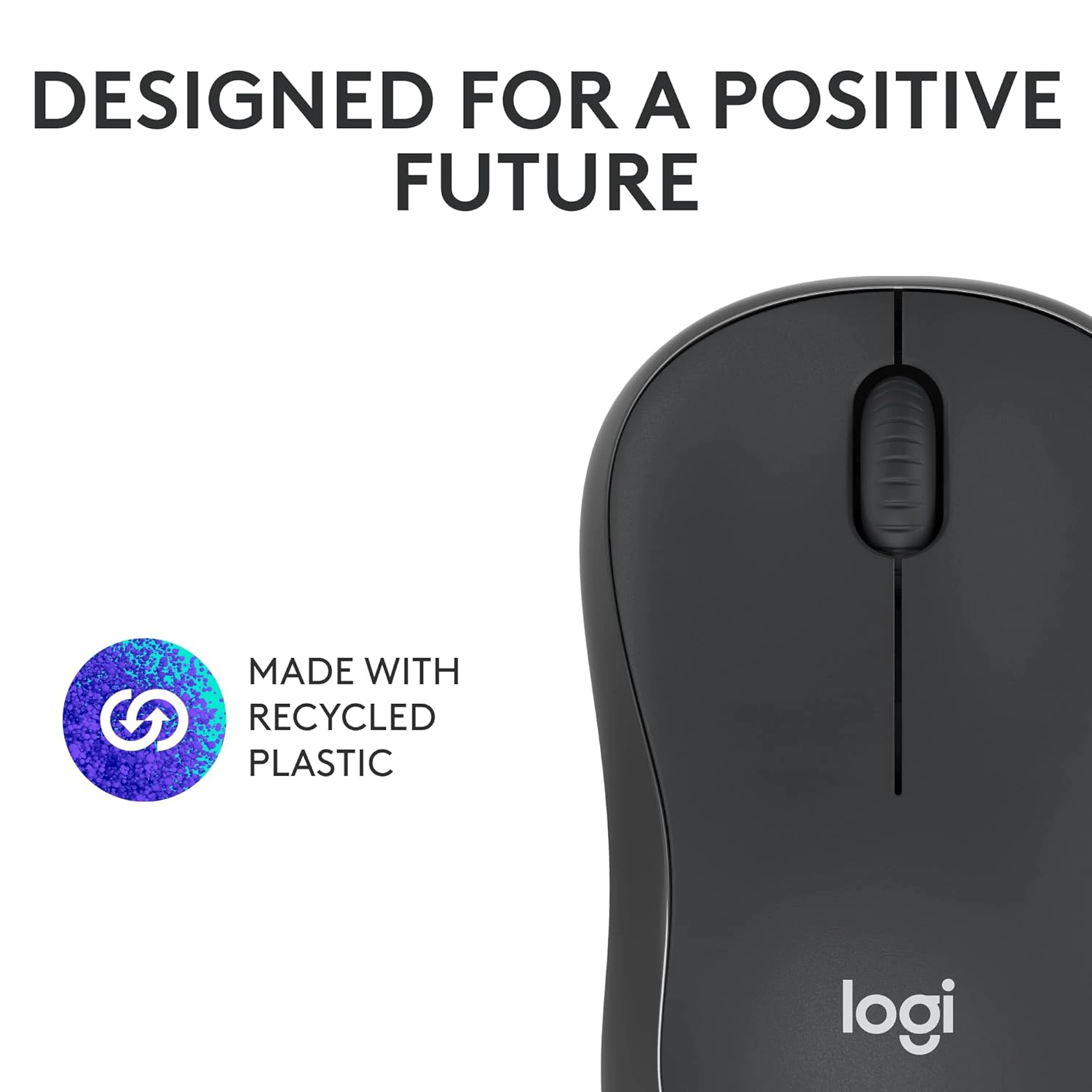 Logitech M240 Silent Bluetooth Mouse | Compact Wireless Mouse | Smooth Tracking | 18-Month Battery | Windows, macOS & ChromeOS | Graphite view 8