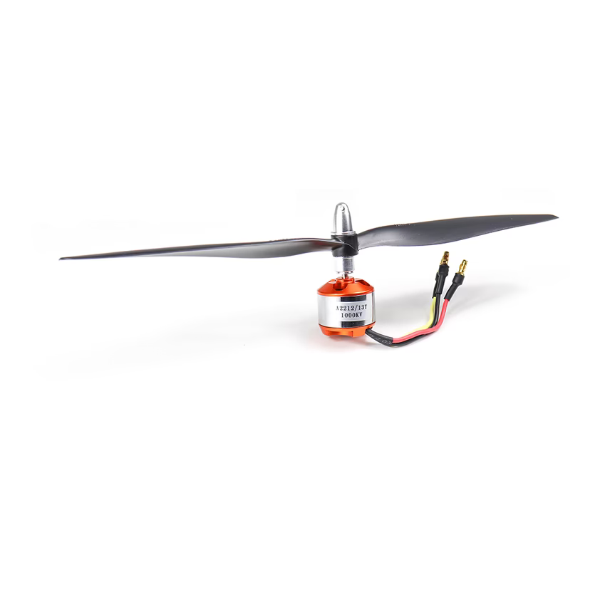 A2212 1000 KV Brushless DC Motor with SimonK 30A ESC and Orange 1045 Propeller Set view 3