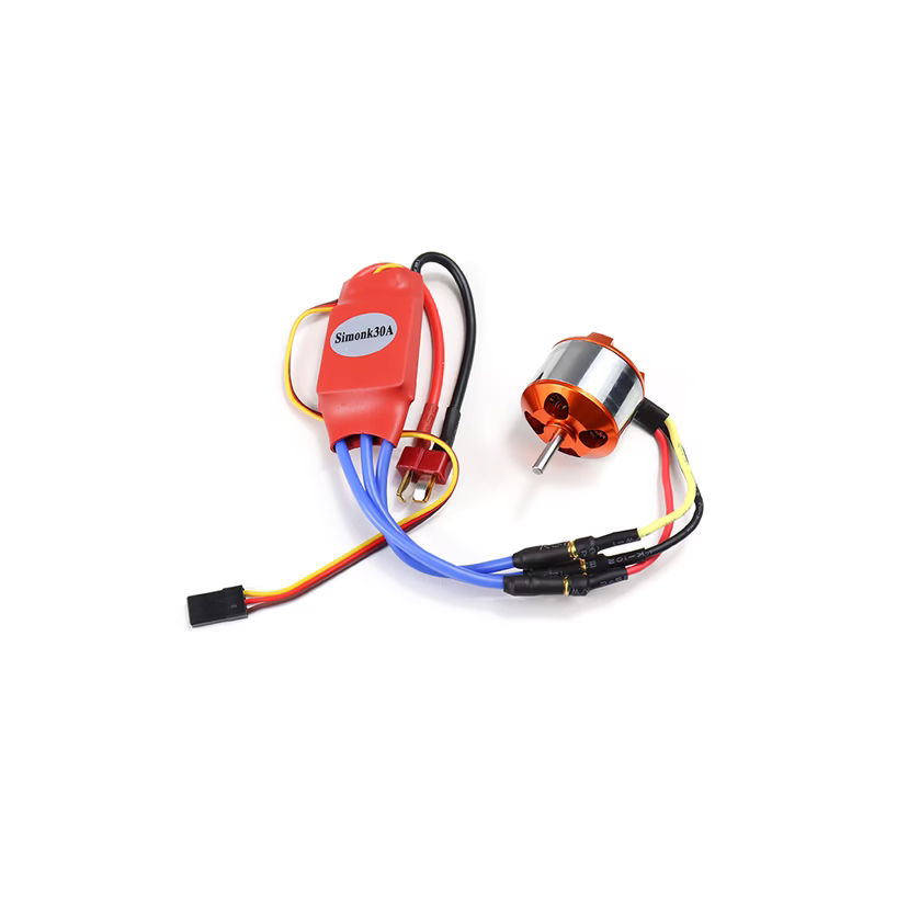 A2212 1000 KV Brushless DC Motor with SimonK 30A ESC and Orange 1045 Propeller Set view 6