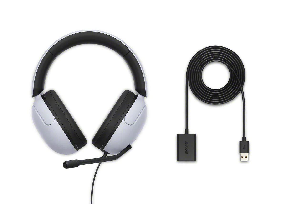 Sony INZONE H3, MDR-G300 Wired Gaming Headset, Over-Ear Headphones with 360 Spatial Sound view 8