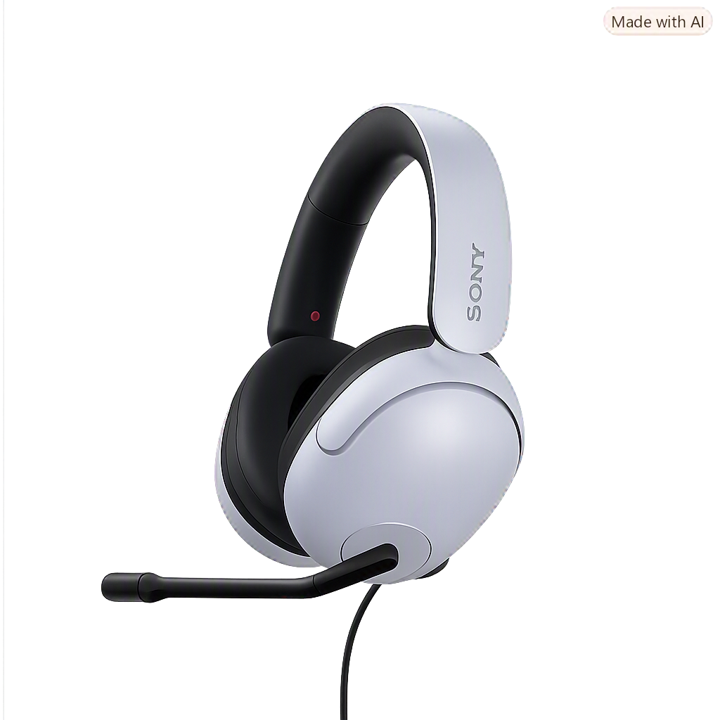Sony INZONE H3, MDR-G300 Wired Gaming Headset, Over-Ear Headphones with 360 Spatial Sound