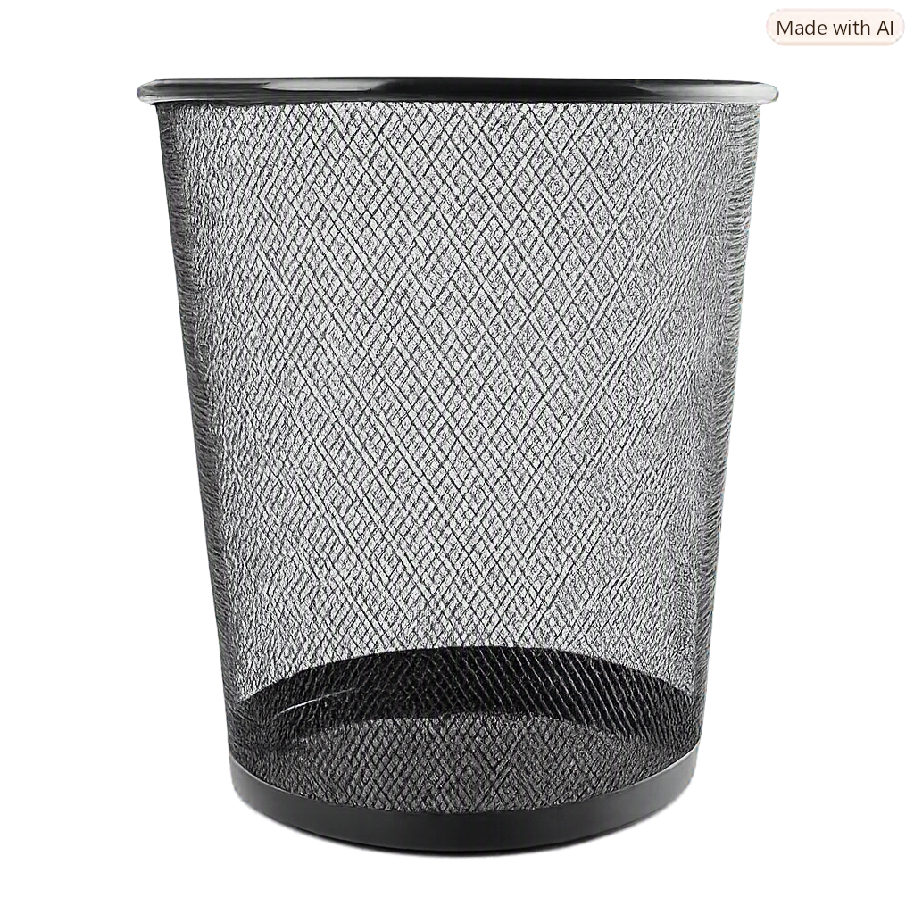 Metal Mesh Big Size Dustbin 