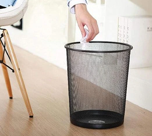 Metal Mesh Big Size Dustbin  view 2
