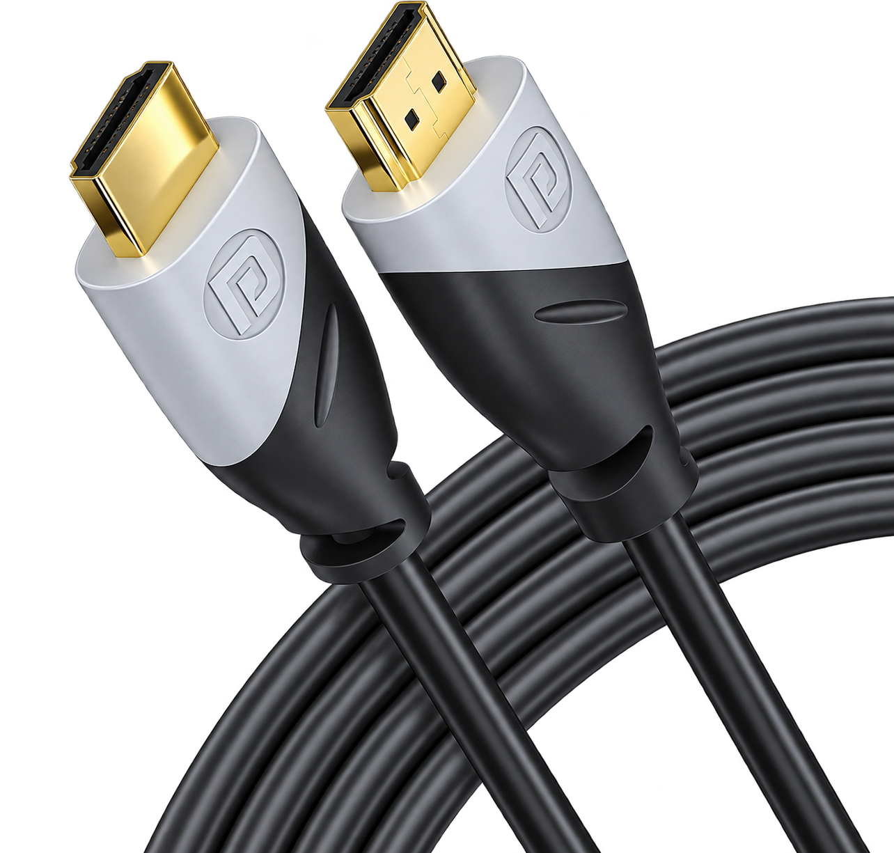 Portronics Konnect Sync 4K@60Hz HDMI to HDMI Cable, 3M Length