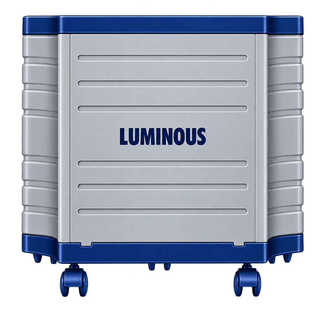 Luminous TX100L Ultra Durable Tough Plastic Trolley | Support Single Battery (Flat Plate, Tubular)Grey