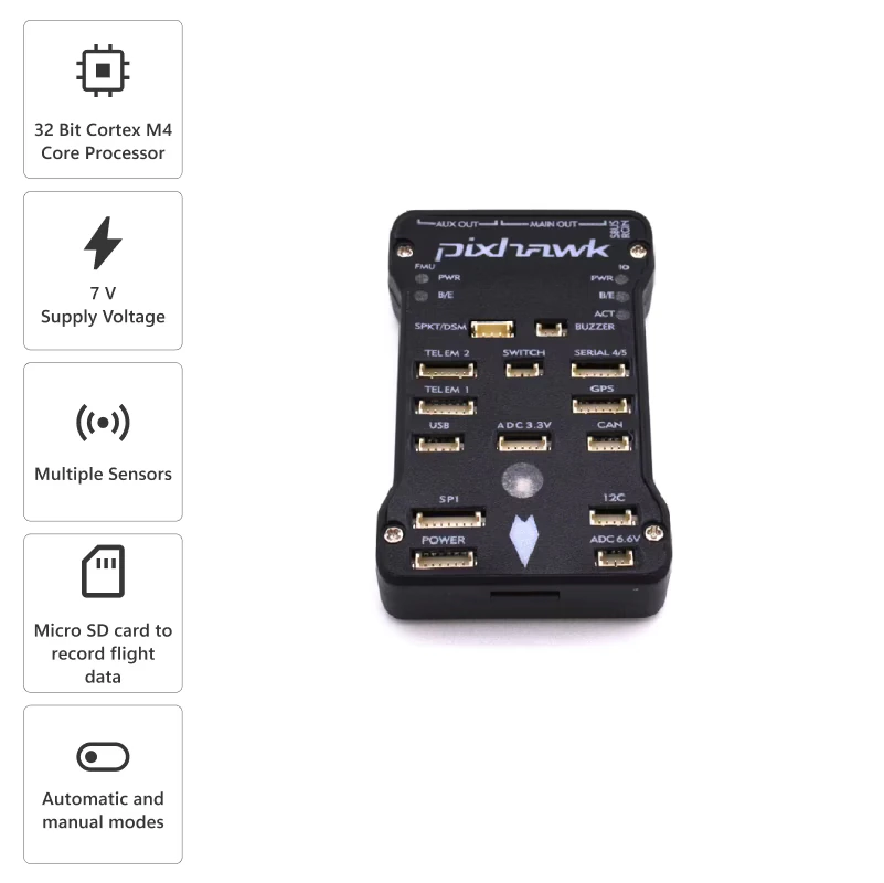Pixhawk 2.4.8 Drone Flight Controller PX4 32 Bit Autopilot - Good Quality view 5