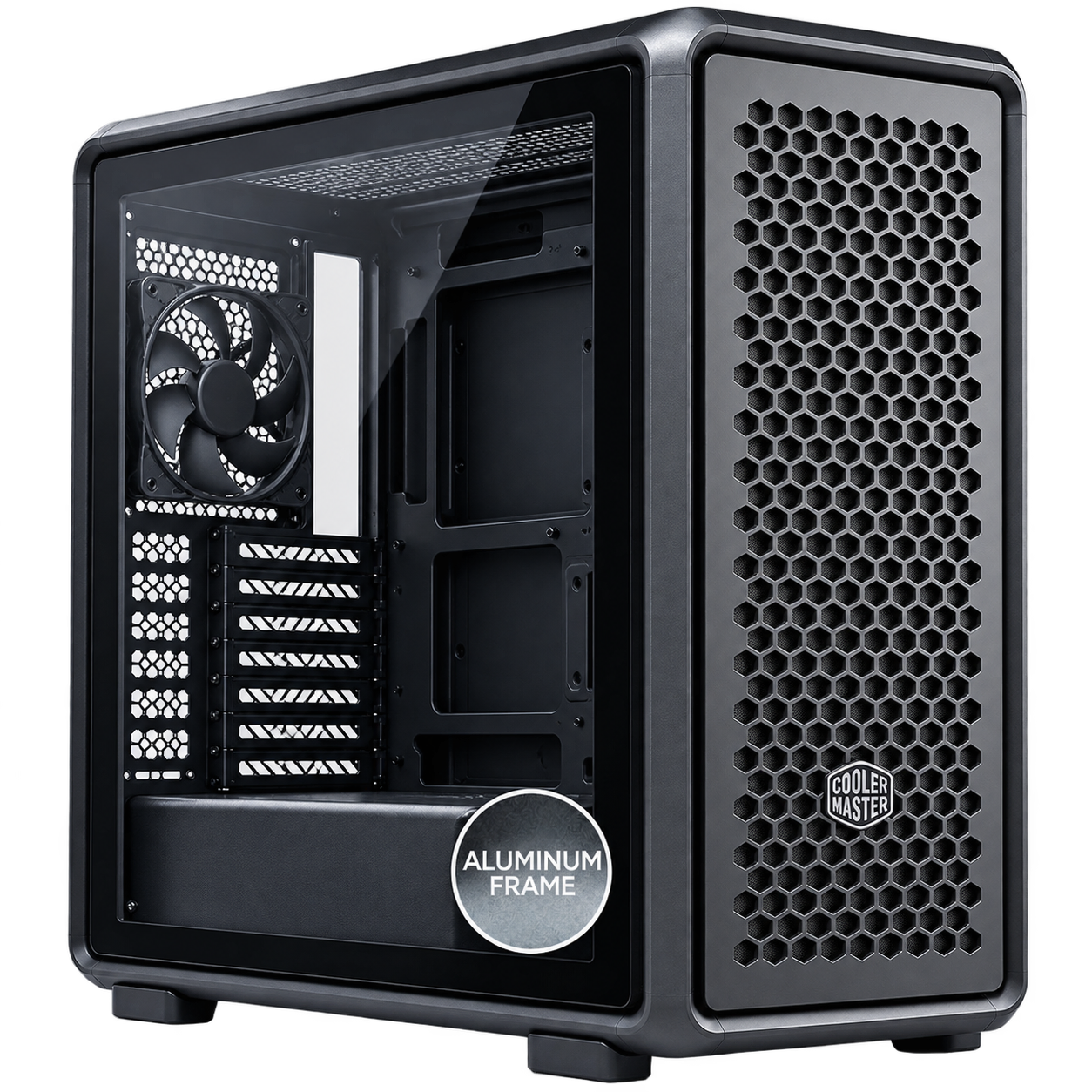 Cooler Master Masterframe 600 Black Case | Freeform 2.0 Modular Platform ATX Mid-Tower Case |