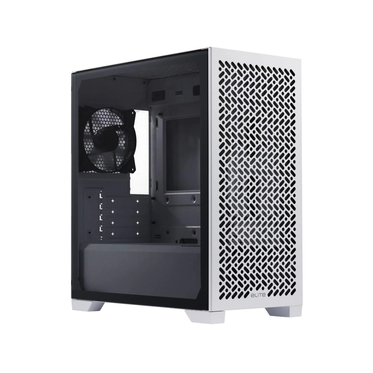 Cooler Master Elite 302 White Micro-ATX High Airflow Minimalist PC Case view 2