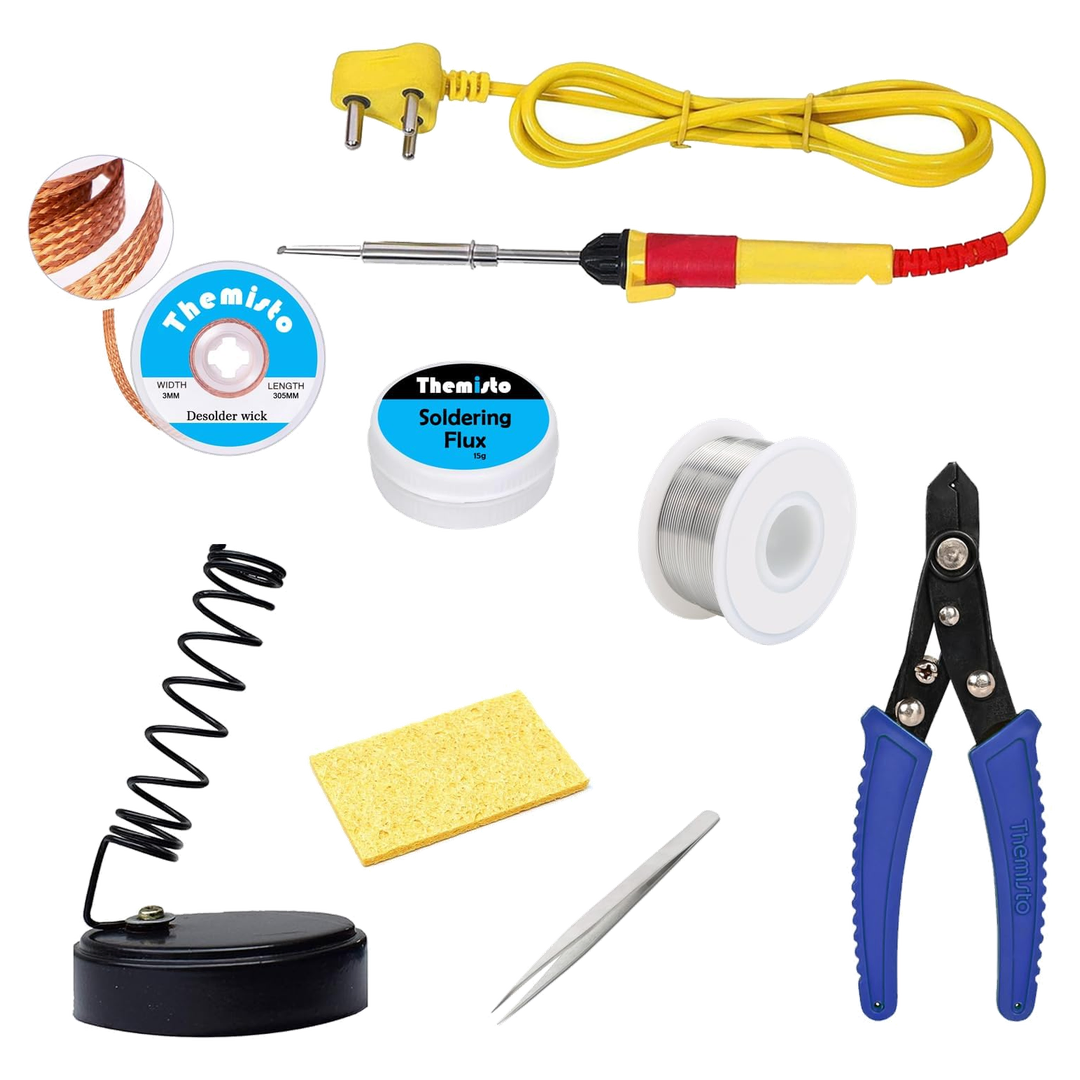 THEMISTO 8 In 1 Corded_electric Soldering Iron Kit