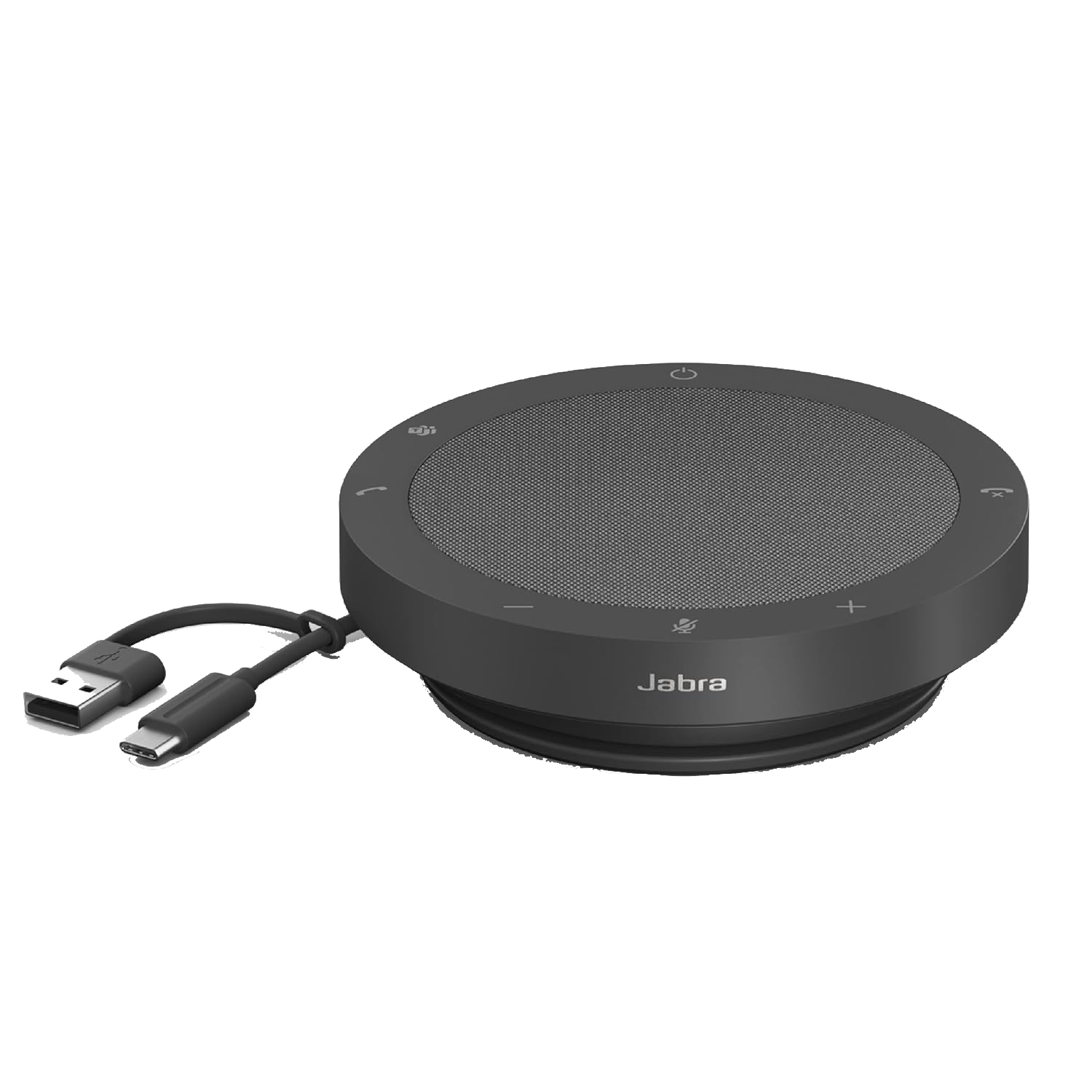 Jabra Speak2 40 Portable Speakerphone - 4 Noise-Cancelling Mics, 50mm Full Range Speakers