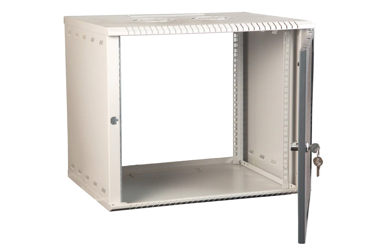 9U 550X450mm Rack with PDU 6 Socket, 10" Tray(2 Nos), Cable Organiser 1U Closed, 2 Fan & Hardware Kit - Combo Pack view 6