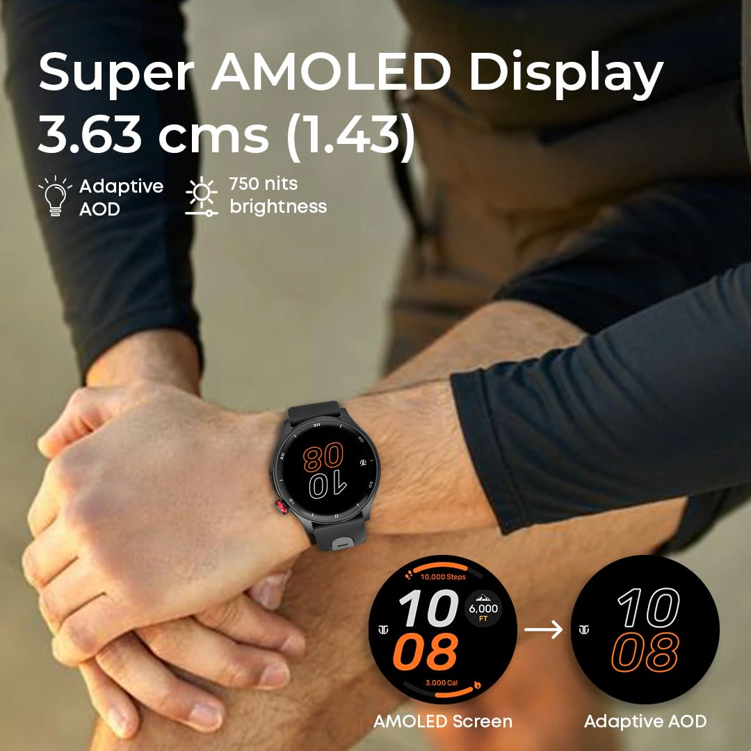Titan Celestor 1.43" AMOLED Smart Watch with Built-in GPS view 2