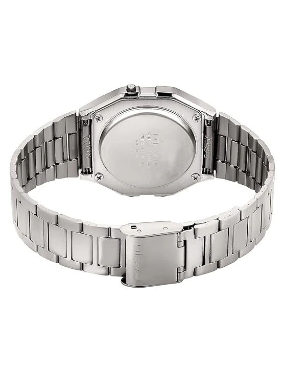 Casio Vintage A-158WA-1Q Digital Grey Dial view 3