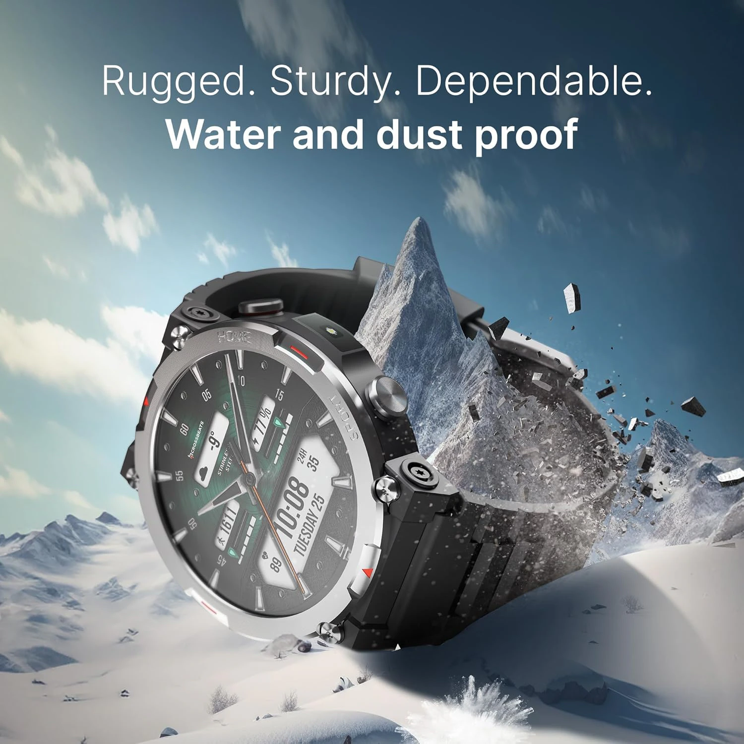 CrossBeats Everest 2.0 | Latest 2026 Smart Watch  view 4