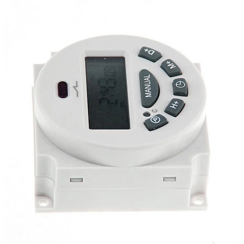Microcomputer DC 24 V LCD Digital Display Programmable Electronic Timer Switch view 2