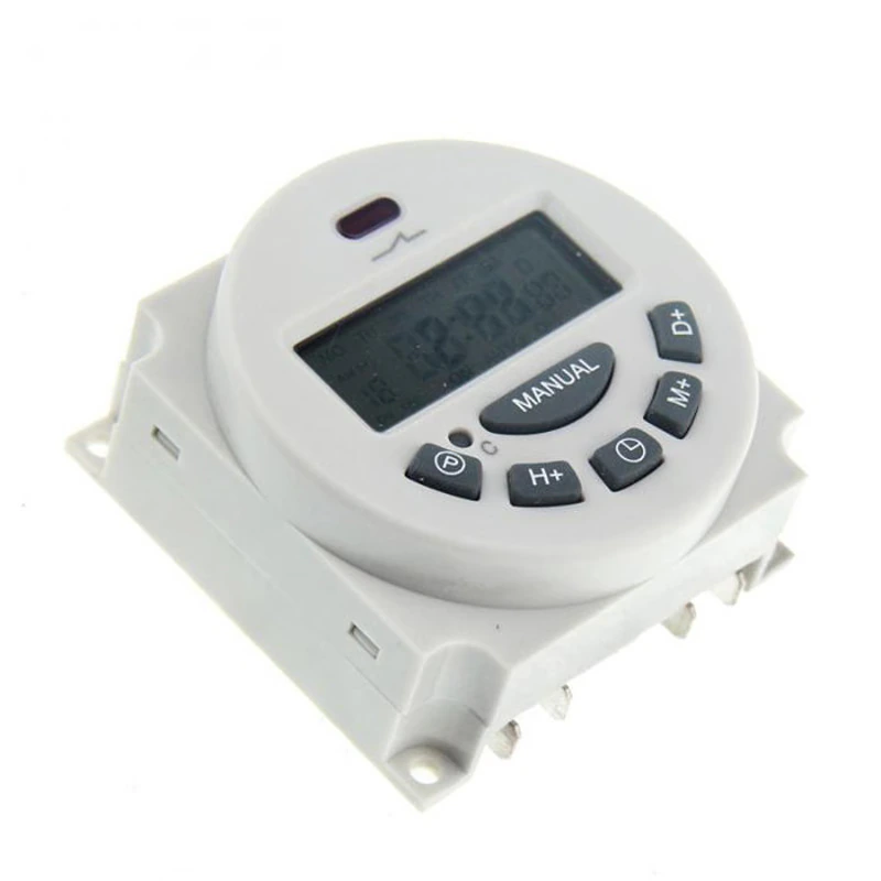 Microcomputer DC 24 V LCD Digital Display Programmable Electronic Timer Switch view 4