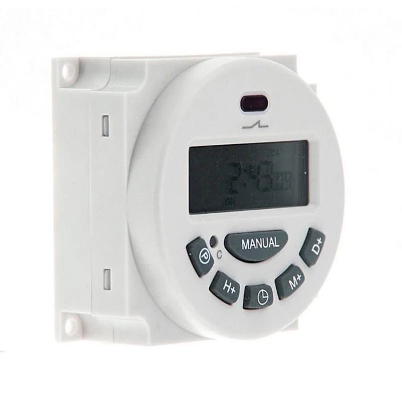 Microcomputer DC 24 V LCD Digital Display Programmable Electronic Timer Switch view 5