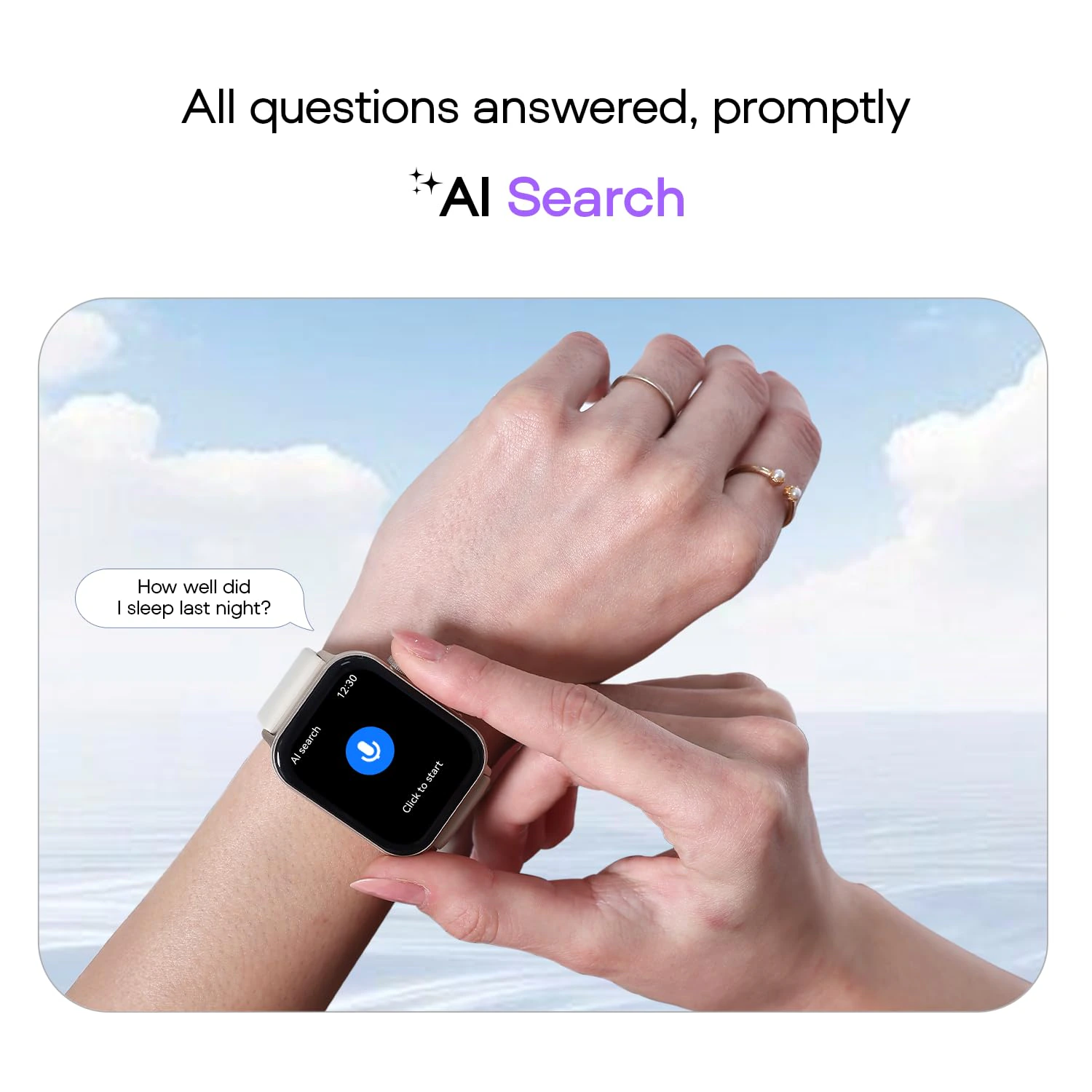 Noise Icon 5 Smartwatch with AI Watch Faces & AI Search view 3