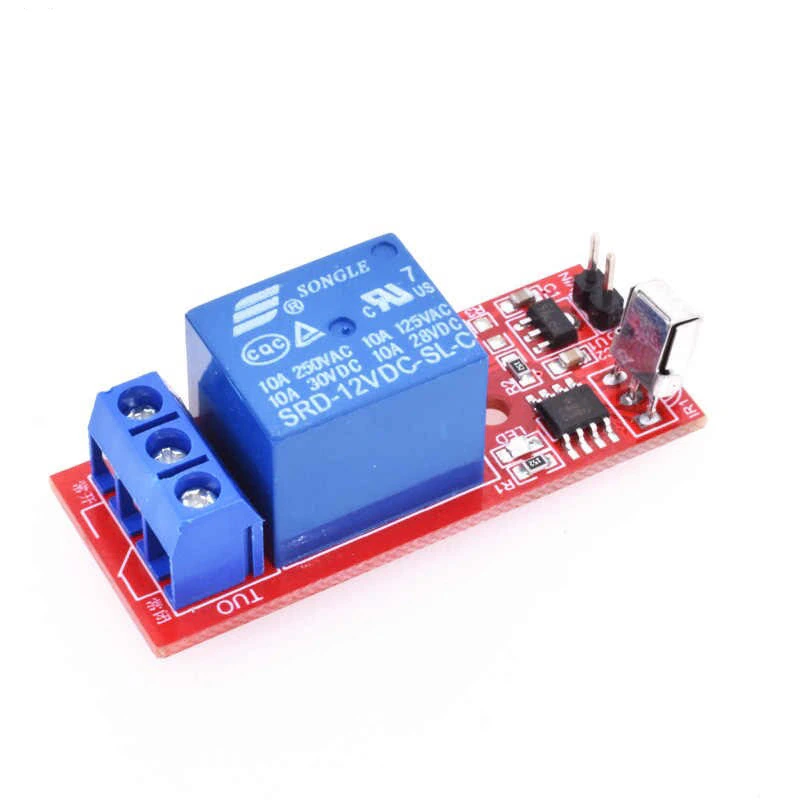 DC 12V 1 Channel Relay Module Infrared IR Remote Switch Control view 2