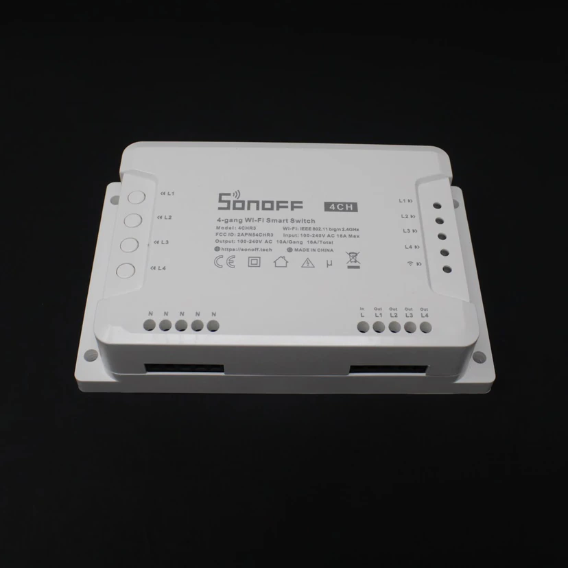 Sonoff 230V AC 4CH R3 4 Channels Smart Switch Support Google & Alexa Smart Home Automation 10A view 2