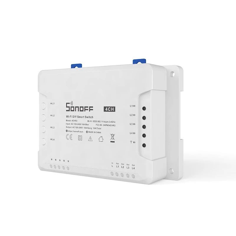Sonoff 230V AC 4CH R3 4 Channels Smart Switch Support Google & Alexa Smart Home Automation 10A view 4