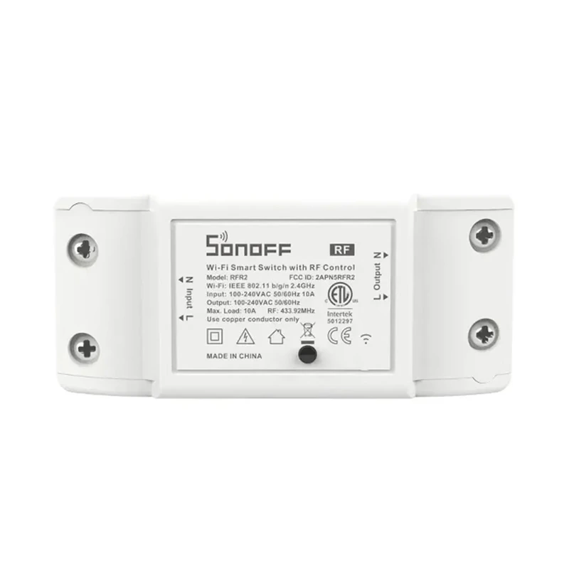 Sonoff RFR2 Smart Home WiFi Mobile Remote Control Siri/Alexa/Google Voice Control On/Off Switch 10A 433MHz Version view 7