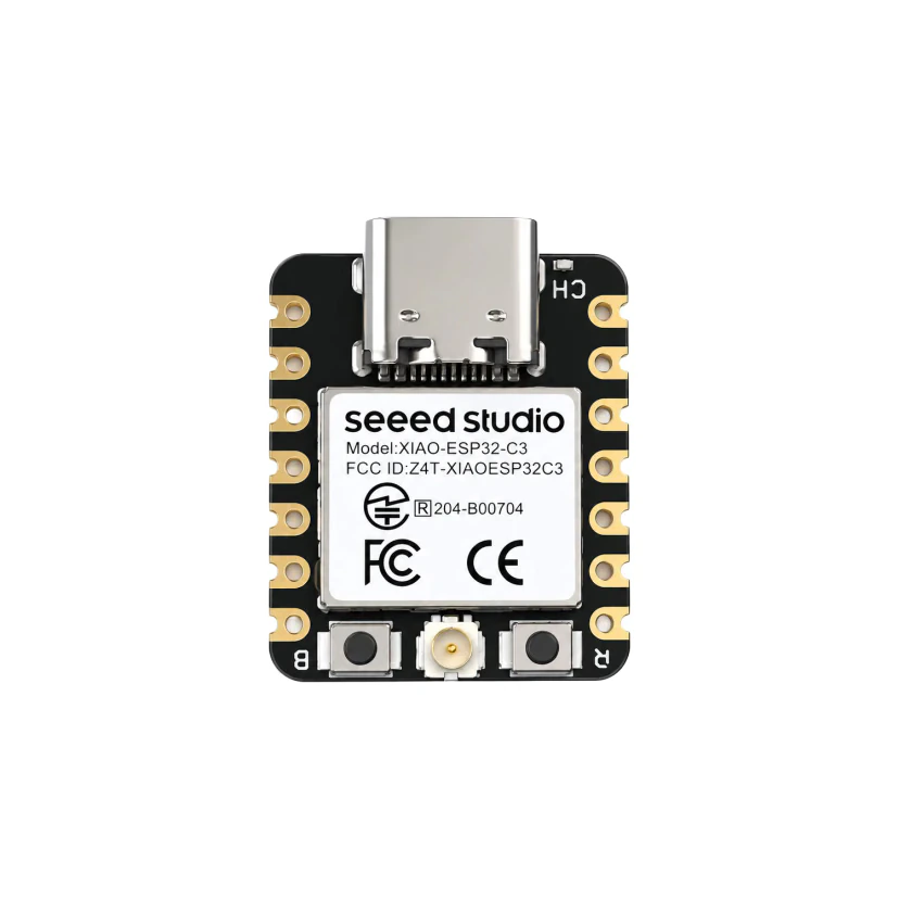 Seeed Studio XIAO ESP32C3 - tiny MCU board with Wi-Fi and BLE, battery charge supported, power efficiency and rich Interface view 2