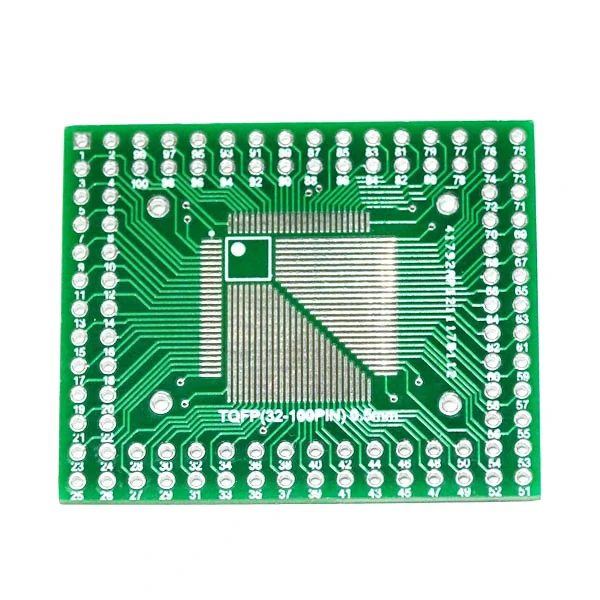TQFP32/44/64/80/100 to DIP PCB Board Converter Adapter-1Pcs. view 3
