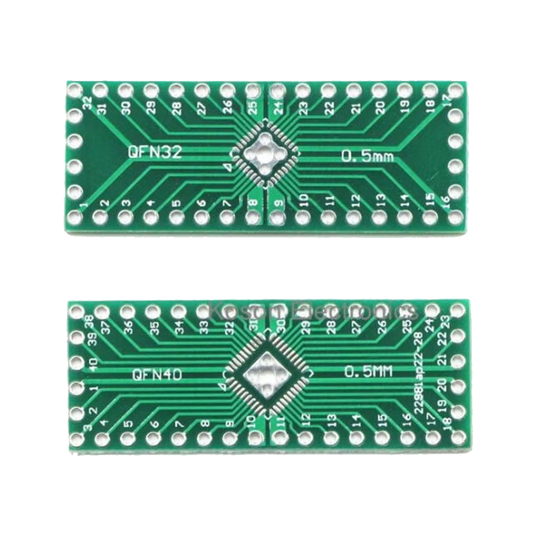 QFN32 QFN40 SMD to DIP Adapter PCB Board