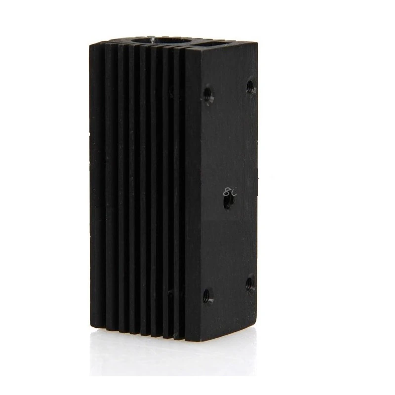Black Aluminum Heat Sink for 12mm Laser Module view 2
